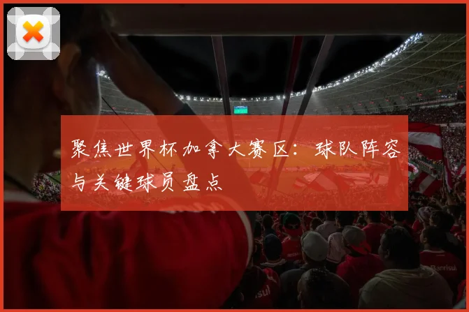 聚焦世界杯加拿大赛区：球队阵容与关键球员盘点